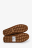 Gucci Brown Leather Horsebit Accent Dress Loafers Size 8 Men's