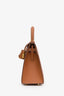 Hermès 2020 Gold Epsom Leather Sellier Kelly 25 with Strap