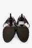 Saint Laurent Burgundy Patent Leather Tribute Platform Heels Size 38