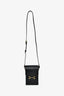 Gucci Black Leather Horsebit Crossbody Bag