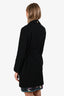 Gucci Black Wool Belted Jacket Size 40