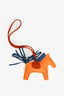 Hermès Yellow Lambskin Rodeo PM Charm