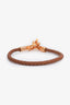 Hermès Brown/Yellow Gold Glenan Bracelet