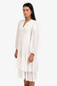 Ba&sh White 'Plum' Midi Dress Size 0