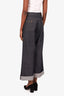 Gucci Navy Horsebit Selvedge Wide-Leg Jeans Size 28