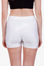 Chrome Hearts White Logo Biker Shorts Size M