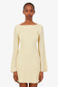 Reformation Baby Yellow Long Sleeve Mini Dress Size XS