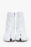 Maison Margiela White/Black Tabi Bianchetto Boots Size 36