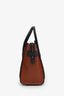 Celine Tri-Colour Leather Micro Luggage Tote Bag