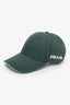 Prada Green Cotton Logo Cap Size S