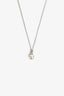 18K White Gold with Pearl Solari Necklace
