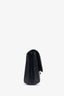 Pre-loved Chanel™ 2020 Black Chevron Leather So Black Reissue Double Flap Bag