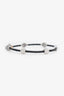Alor Black Cable 14kt White Gold Triple Station Bracelet