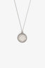 Tiffany & Co. Sterling Silver Twist Round Charm Pendant Necklace