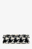 Pre-loved Chanel™ 2019 Black/White Houndstooth Tweed 19 Small Flap Bag