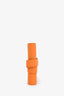 Bvlgari Orange Leather Watch Travel Case