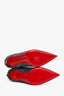 Christian Louboutin Grey Suede 'So Kate 85' Heeled Boots Size 37.5
