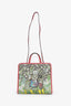 Gucci x Yuko Higuchi Pink GG Supreme Rabbit Printed Small Tote Bag With Strap