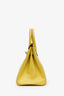 Hermès 2013 Soufre Yellow Epsom Leather Birkin 30 with GHW