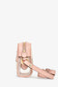 Gucci Pink Leather PVC Mini Ophidia Ghost Crossbody Bag