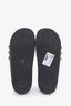 Gucci Beige Coated Canvas Studded Pearl Sandals Size 41