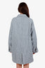 Reformation Green/White "Irene" Linen Jacket Size XL