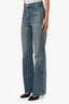 Reformation Blue Denim Front Pocket High Rise Wide Leg 'Alyssa' Jean Size 25
