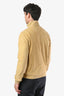 Loro Piana Tan Kidskin Zip-Up Jacket Size M Mens