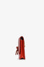 Chloe Red Leather 'Aby' Wallet on Chain