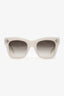 Celine White CL4004IN Square Sunglasses