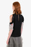 Peter Pilotto Black Embroidered Sleeveless Top Size 2