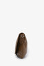 Gucci Brown Guccissima Leather Messenger Flap Bag