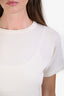 Fabiana Filippi Cashmere Cream Wool Cashmere Silk Sweater Size XXS