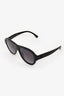 Pre-loved Chanel™ Black Aviator Sunglasses