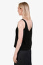 Almada Black Satin 'Romy' Tank Top Size S