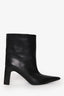 Balenciaga Black Lambskin Leather Blade 36 Booties Size 39