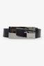 Gucci Black Leather G Motif Belt Size 85/34