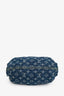 Louis Vuitton 2005 Monogram Denim 'Pleaty' Top Handle Bag
