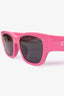 Celine Pink Acetate Rectangular Frame Sunglasses