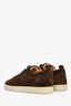 Christian Louboutin Brown Suede Louis Junior Low-Top Sneaker Size 42