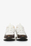 Louis Vuitton White Leather Monogram Run Away Sneakers Size 37