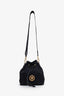 Versace Black Nylon Bucket Bag with Strap