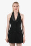 Robe courte noire à dos nu avec boutons « Hadley » Reformation, taille 2