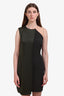 Stella McCartney Green Draped Sleeveless Midi Dress Size 42