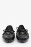 Prada Black Patent Bow Loafers Size 35