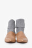 Gabriela Hearst Nude/Grey Leather Boots Size 40