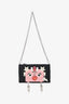 Prada Black Nylon Saffiano Robot Wallet On Chain
