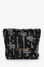 Pre-loved Chanel™ Black Houndstooth Chanel™ 22 Shoulder Bag