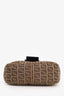 Fendi Beige Zucchino Canvas Shoulder Bag