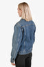 Sandro Medium Blue Denim Jacket Size L